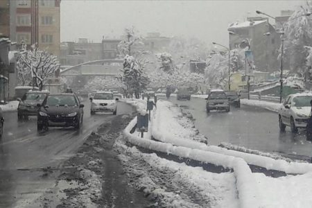 تهران برفی می شود | کاهش ۸ تا ۱۰ درجه ای دما