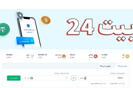 معرفی صرافی ارز دیجیتال بیت ۲۴