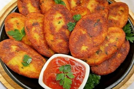 طرز تهیه کوکو سیب زمینی پخته ساده و خوشمزه