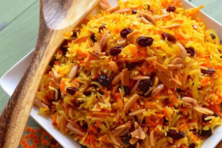 طرز تهیه هویج پلو بدون گوشت و مرغ