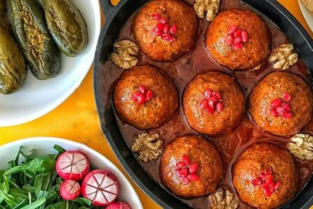 طرز تهیه کوفته هلو شیرازی مجلسی به روش اصیل