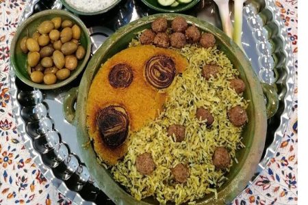 طرز تهیه اسفناج پلو و مواد لازم