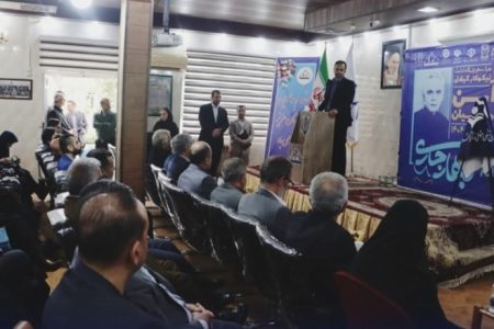 مراسم بزرگداشت نیکوکار گیلانی آرسن میناسیان برگزار شد