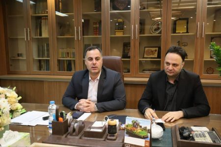 دیدار مسعود عباس نژاد و سینا مقدادی | شورای شهر و سازمان نظام مهندسی ساختمان دو بازوی توانمند توسعه رشت