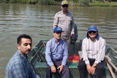 بررسی مشکلات تالاب انزلی در بازدید معاون سازمان حفاظت محیط زیست
