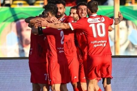 صدرنشینی پرسپولیس پیش از دربی