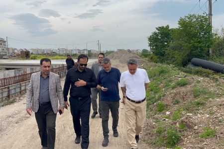 بازدید میدانی شهردار رشت از روند اجرایی خیابان شهید سلیمانی (ژ۵) و تقاطع عرفان