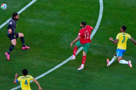 خط و نشان مراکش در گام نخست | مراکش 1 – 1 برزیل